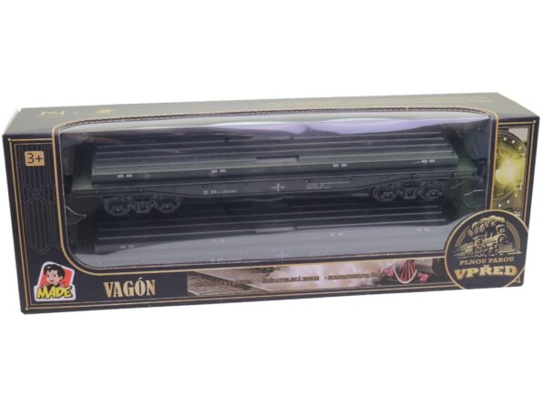 Hračka MaDe Vagón, plošinový, 25 cm – Obrázok 3