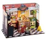 Hračka Robotime miniatúra domčeka Garáž – Obrázok 2