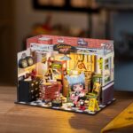 Hračka Robotime miniatúra domčeka Garáž – Obrázok 11