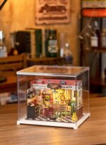 Hračka Robotime miniatúra domčeka Garáž – Obrázok 5