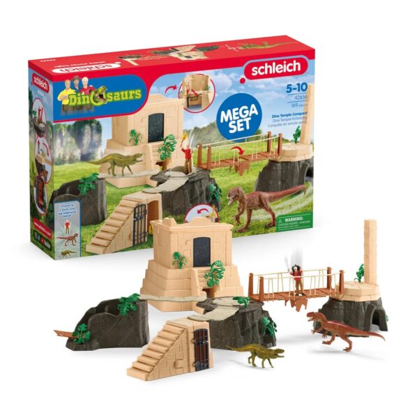Hračka Schleich Mega sada Dobytí dinosauřího chrámu – Obrázok 8