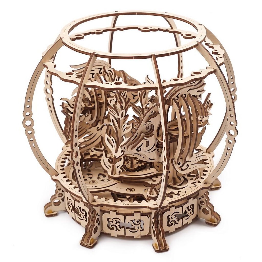 Hracka-Ugears-3D-drevene-mechanicke-puzzle-Mechanicke-akvarium Hračka Ugears 3D drevené mechanické puzzle Mechanické akvárium – Obrázok 1