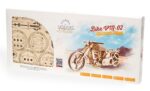 Hračka Ugears 3D drevené mechanické puzzle VM-02 Motorka (chopper) – Obrázok 2