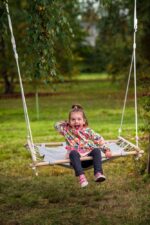 Hračka Woody Hojdací štvorec s textíliou, 100 cm – Obrázok 4