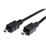 Kábel PremiumCord Firewire 1394 4pin-4pin M/M 3m, čierny