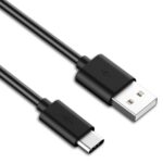 Kábel PremiumCord USB 2.0 - USB-C M/M rýchle nabíjanie 3A, 2m, čierny