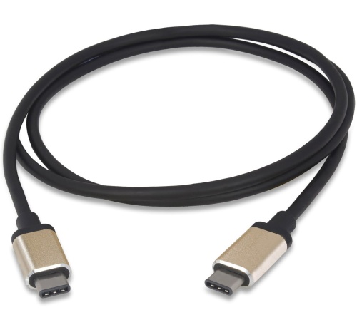 Kabel-PremiumCord-USB-C-USB-C-MM-1m-hlinikove-konektory Kábel PremiumCord USB-C - USB-C M/M, 1m hliníkové konektory – Obrázok 1