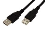 Kábel Roline USB 2.0 A(M) - A(M) - propojovací 4,5 m, čierny