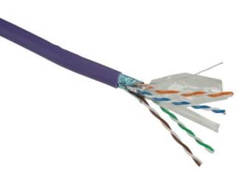 Kabel-Solarix-FTP-Cat6-drat-500m-LSOH Kábel Solarix FTP Cat6 drát 500m LSOH – Obrázok 1