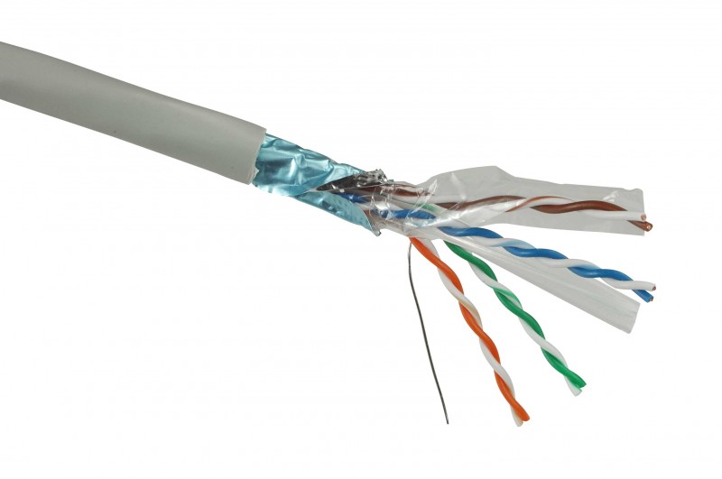 Kabel-Solarix-FTP-Cat6-drat-500m-PVC Kábel Solarix FTP Cat6 drát 500m PVC – Obrázok 1