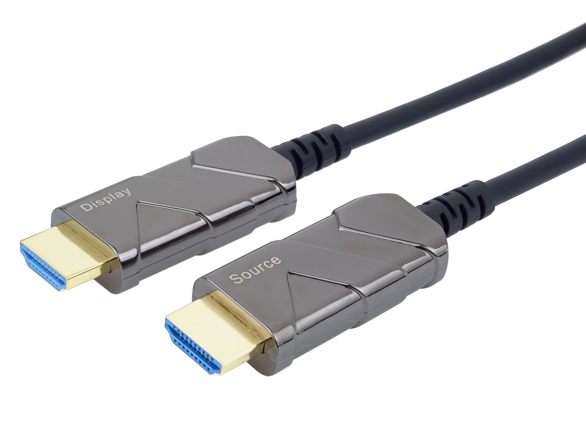 Kabel-Ultra-High-Speed-HDMI-2.1-opticky-fiber-8K@60Hz-pozlatene-konektory-15-m Kábel Ultra High Speed HDMI 2.1 optický fiber 8K@60Hz, pozlátené konektory, 15 m – Obrázok 1