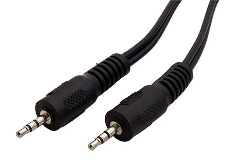 Kabel-jack-25M-jack-25M-15m Kábel jack 2,5M - jack 2,5M 1,5m – Obrázok 1