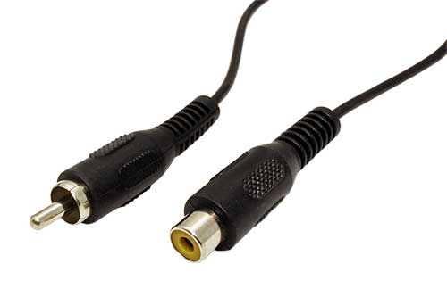 Kabel-prodluzovaci-cinchM-cinchF-10m Kábel prodlužovací cinch(M) - cinch(F), 10m – Obrázok 1