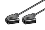 Kábel propojovací scart(M) - scart(M), 3m