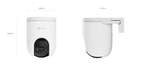 Kamera Ezviz H8C SE 2K IP, vonkajšia, PTZ, 3 Mpx – Obrázok 2