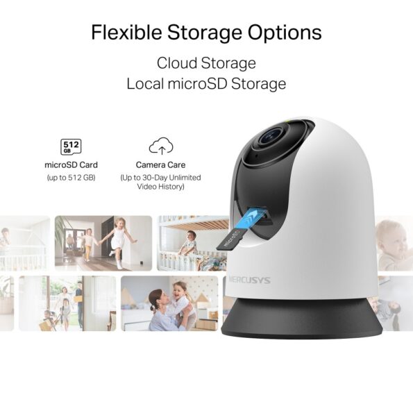 Kamera TP-Link Mercusys MC230 IP, 5MPx, WiFi, prísvit – Obrázok 6