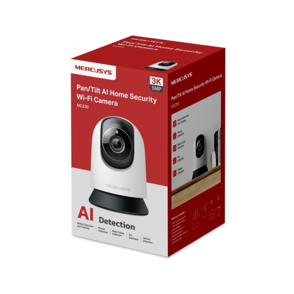 Kamera TP-Link Mercusys MC230 IP, 5MPx, WiFi, prísvit – Obrázok 7