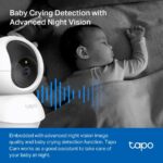 Kamera TP-Link Tapo C200C IP, 2MPx FHD, WiFi, prísvit – Obrázok 4