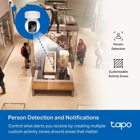 Kamera TP-Link Tapo C202 IP, 2MPx FHD, WiFi, prísvit – Obrázok 7