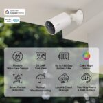 Kamera TP-Link Tapo C410 3MPx, vonkajšie, IP, WiFi, prísvit, batéria – Obrázok 4