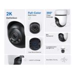 Kamera TP-Link Tapo C510W 3MPx, vonkajšia, IP, WiFi, prísvit – Obrázok 2