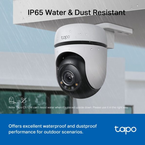 Kamera TP-Link Tapo C510W 3MPx, vonkajšia, IP, WiFi, prísvit – Obrázok 9