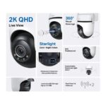 Kamera TP-Link Tapo C520WS 4MPx, vonkajšie, IP PTZ, WiFi, prísvit – Obrázok 2
