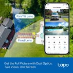 Kamera TP-Link Tapo C645D KIT 2x 2K, venkovní, IP PTZ, WiFi, přísvit, sol. panel – Obrázok 5