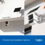 Kamera TP-Link Tapo C645D KIT 2x 2K, venkovní, IP PTZ, WiFi, přísvit, sol. panel – Obrázok 7