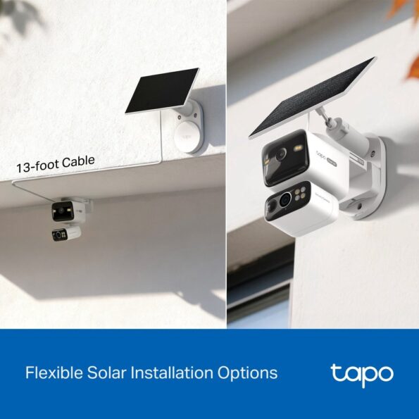 Kamera TP-Link Tapo C645D KIT 2x 2K, venkovní, IP PTZ, WiFi, přísvit, sol. panel – Obrázok 7