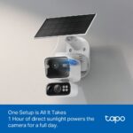 Kamera TP-Link Tapo C645D KIT 2x 2K, venkovní, IP PTZ, WiFi, přísvit, sol. panel – Obrázok 8