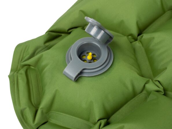 Karimatka Acra L140CL nafukovacia s vankúšom, zelená, 5 cm – Obrázok 12