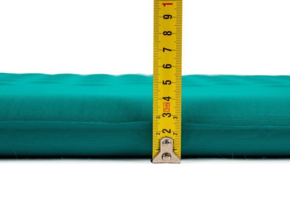 Karimatka Acra L140GRE samonafukovacia, zelenomodrá, 4 cm – Obrázok 7