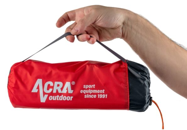 Karimatka Acra L48-CRV nafukovacia, červená – Obrázok 3