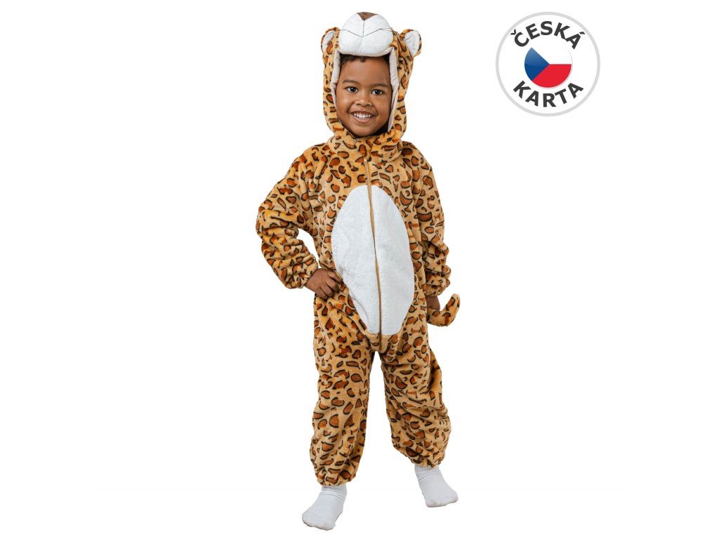 Karnevalovy-kostym-MaDe-Leopard-92-104-cm Karnevalový kostým MaDe - Leopard, 92-104 cm – Obrázok 1