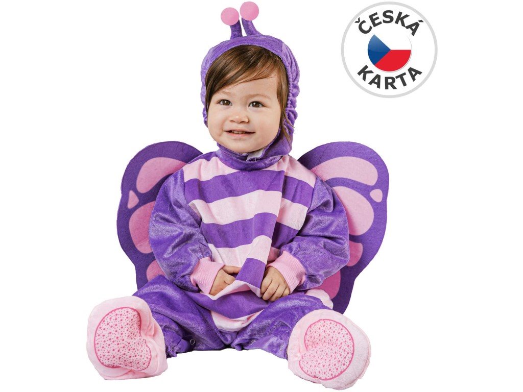 Karnevalovy-kostym-MaDe-Motyl-92-104-cm Karnevalový kostým MaDe - Motýl, 92-104 cm – Obrázok 1
