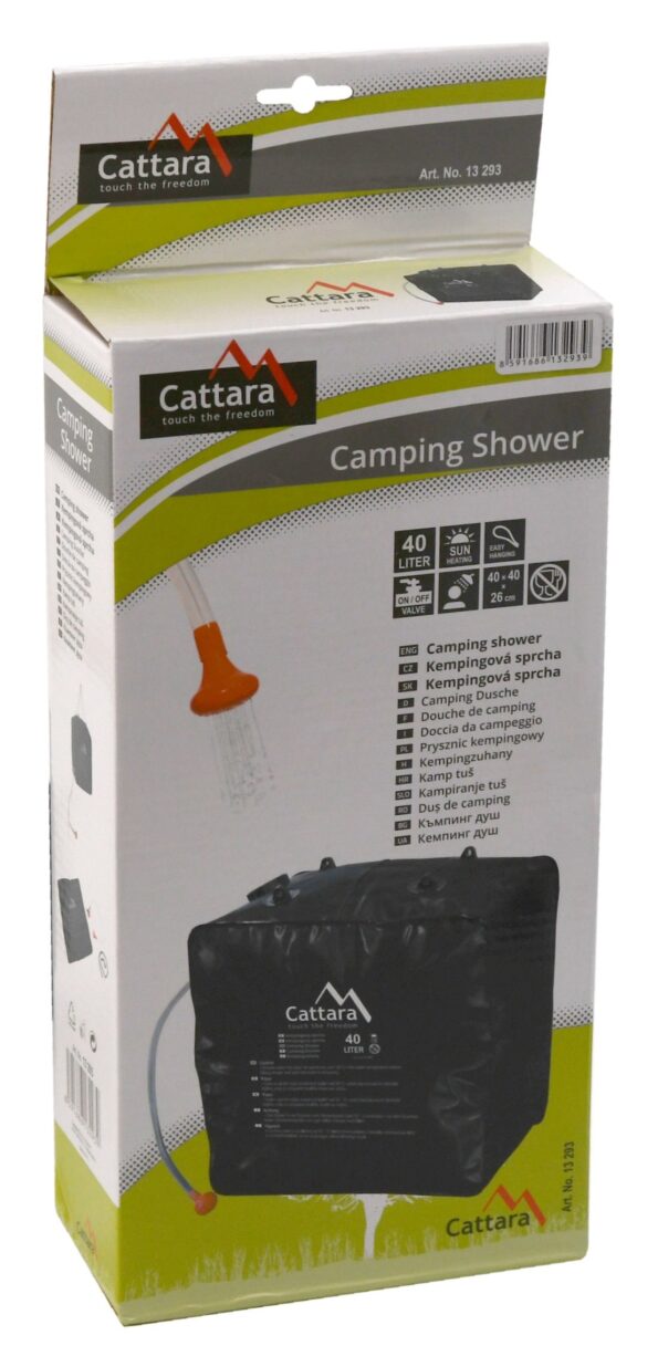 Kempingová sprcha Cattara 40 l – Obrázok 4