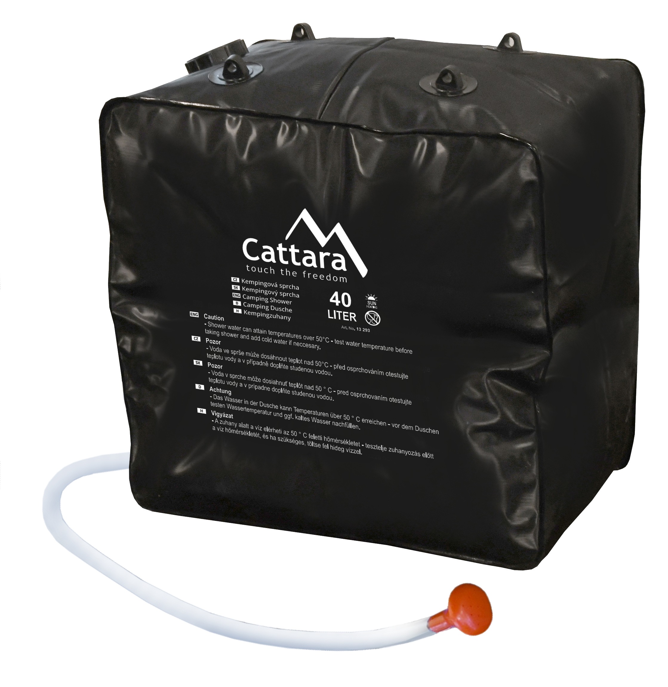 Kempingova-sprcha-Cattara-40-l Kempingová sprcha Cattara 40 l – Obrázok 1