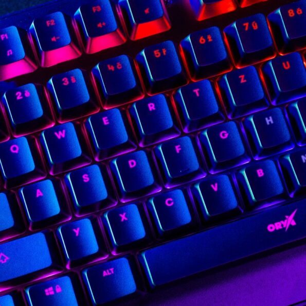 Klávesnica Niceboy ORYX K610 Chameleon – Obrázok 7