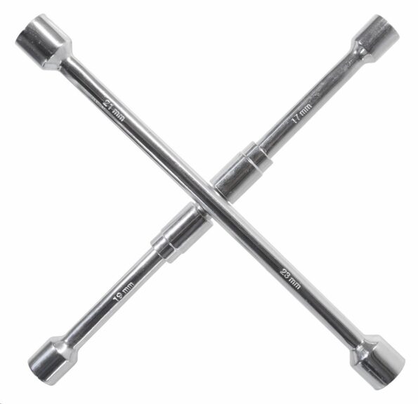 Kľúč Compass na kolesá 17-19/21-23 mm, skladací – Obrázok 3