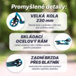 Kolobežka Acra Joy IMP skladacia – Obrázok 5