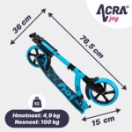 Kolobežka Acra Joy IMP skladacia – Obrázok 6