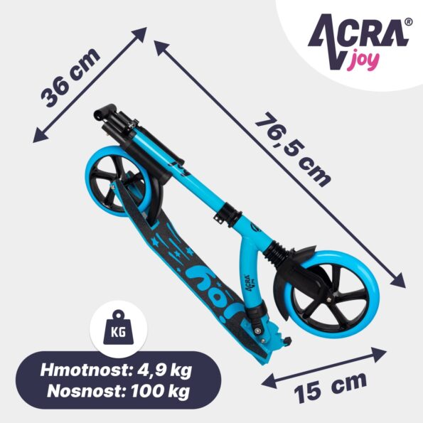 Kolobežka Acra Joy IMP skladacia – Obrázok 6