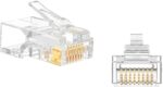 Konektor Conexpro RJ45-6W RJ45 CAT6 UTP 8p8c na drôt, Wire Cross – Obrázok 2