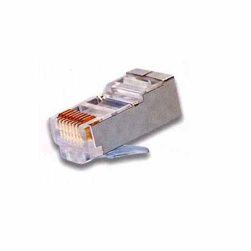 Konektor-Solarix-KRJ455SH-RJ45-STP-8p8c-Cat-5e-licna Konektor Solarix KRJ45/5SH RJ45 STP 8p8c, Cat 5e, licna – Obrázok 1