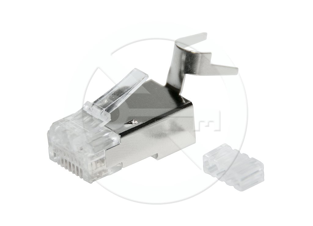 Konektor-Solarix-KRJS456ASLD-RJ45-STP-8p8c-Cat-6a-drat Konektor Solarix KRJS45/6ASLD RJ45 STP 8p8c, Cat 6a, drát – Obrázok 1