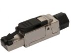 Konektor Solarix SXRJ45-5E-STP-BK-SA STP 8p8c, Cat 5, drôt, priemyselný, samorezný