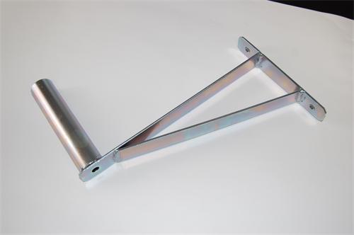 Konzola-295cm-k-uchyceni-na-zed-galv.-zinek Konzola 29,5cm, k uchycení na zeď, galv. zinek – Obrázok 1