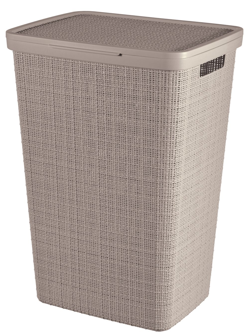 Kos-na-bielizen-Curver-Jute-58-l-s-vekom-taupe Kôš na bielizeň Curver Jute 58 l s vekom taupe – Obrázok 1