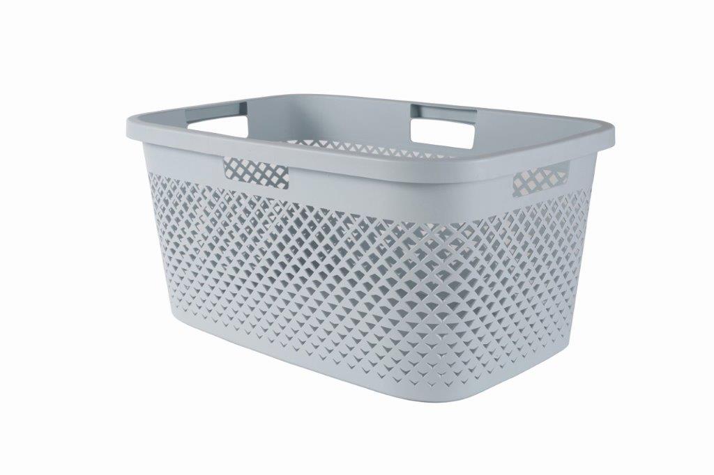 Kos-na-bielizen-Curver-Pure-47-l-modry Kôš na bielizeň Curver Pure 47 l modrý – Obrázok 1